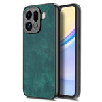 For Oppo Find X9 Pro 5G Case Shockproof Slim Retro Leather Phone Back Cover