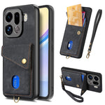 For Oppo Find X9 Pro 5G Case with Card Holder Kickstand Leather Phone Back Cover
