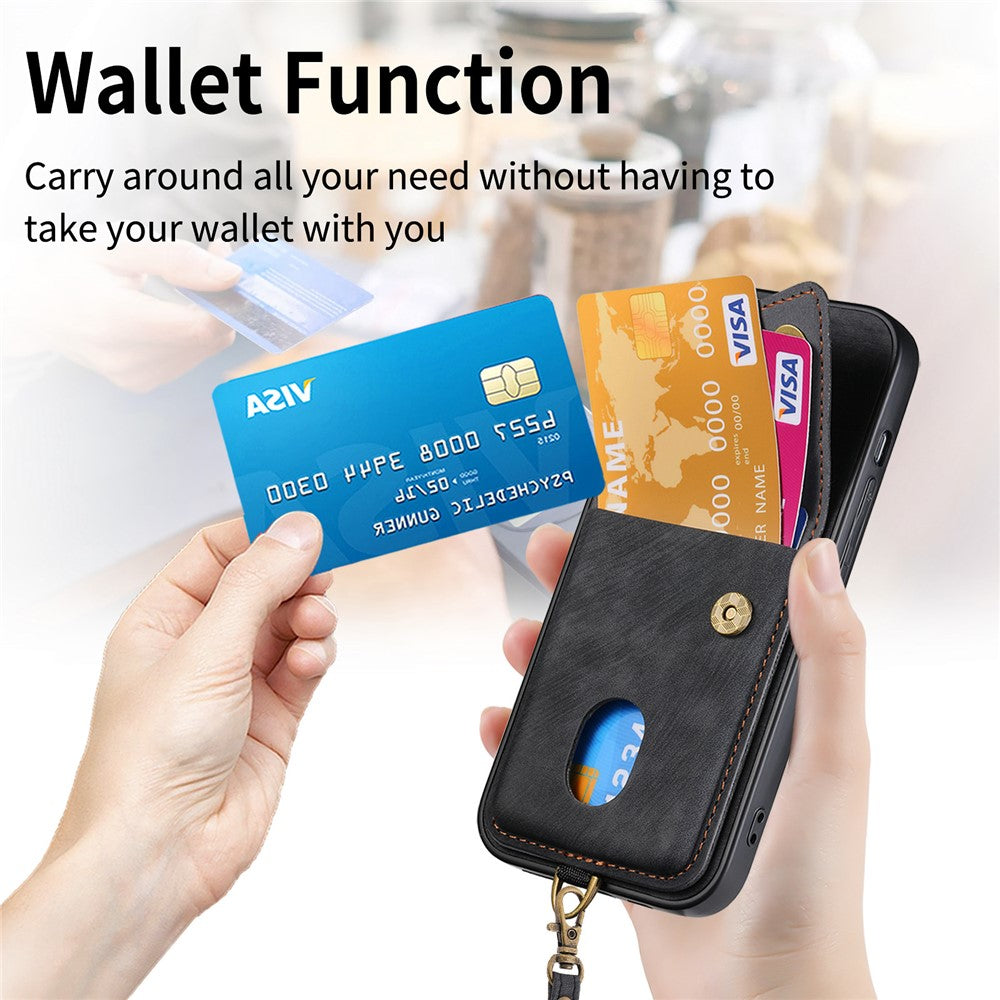 For Oppo Find X9 Pro 5G Case with Card Holder Kickstand Leather Phone Back Cover