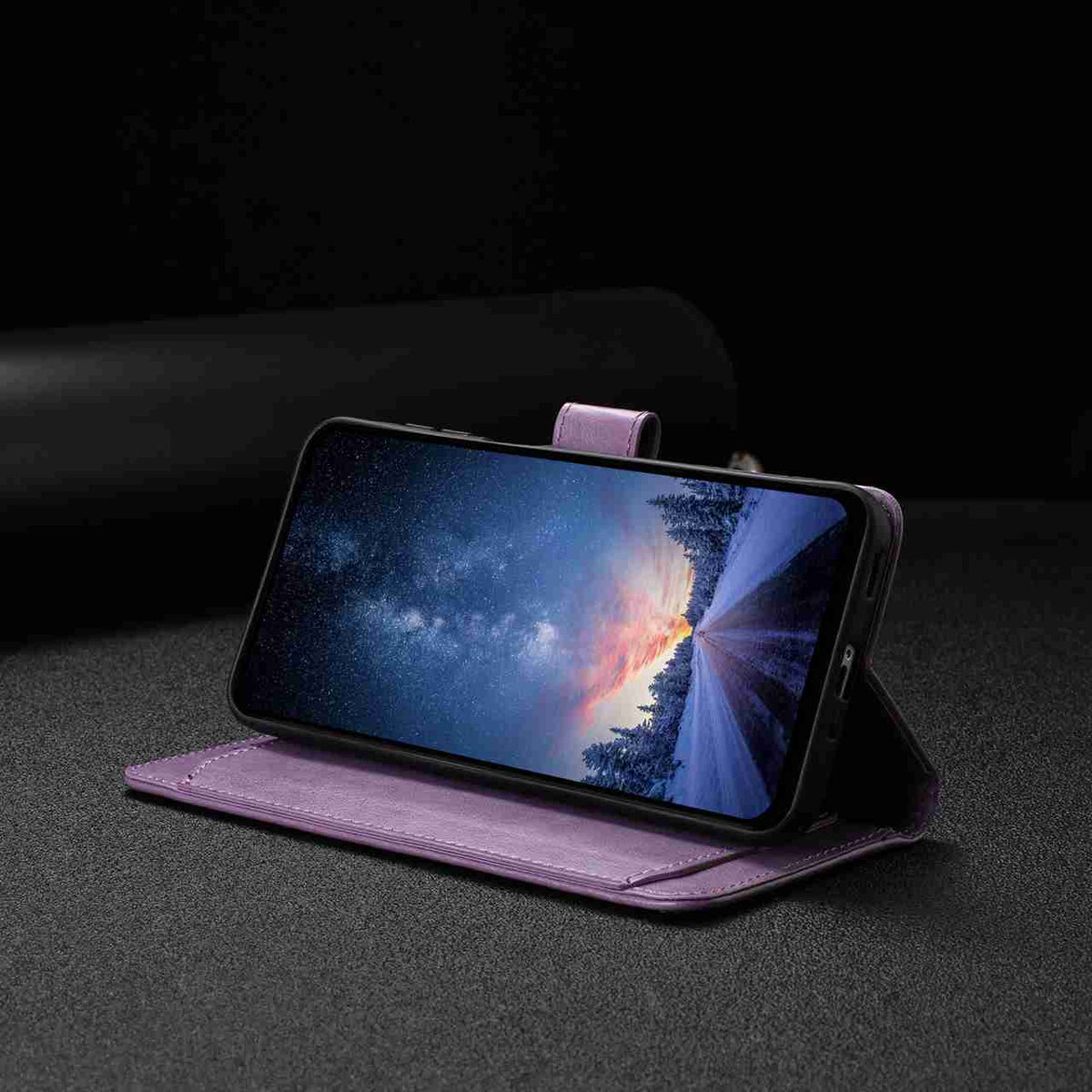 For Honor Magic8 5G Wallet Phone Case Stand PU Leather Folio Flip Cover with 8 Card Slot