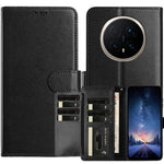 For Honor Magic8 5G Wallet Phone Case Stand PU Leather Folio Flip Cover with 8 Card Slot