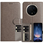 For Honor Magic8 5G Wallet Phone Case Stand PU Leather Folio Flip Cover with 8 Card Slot