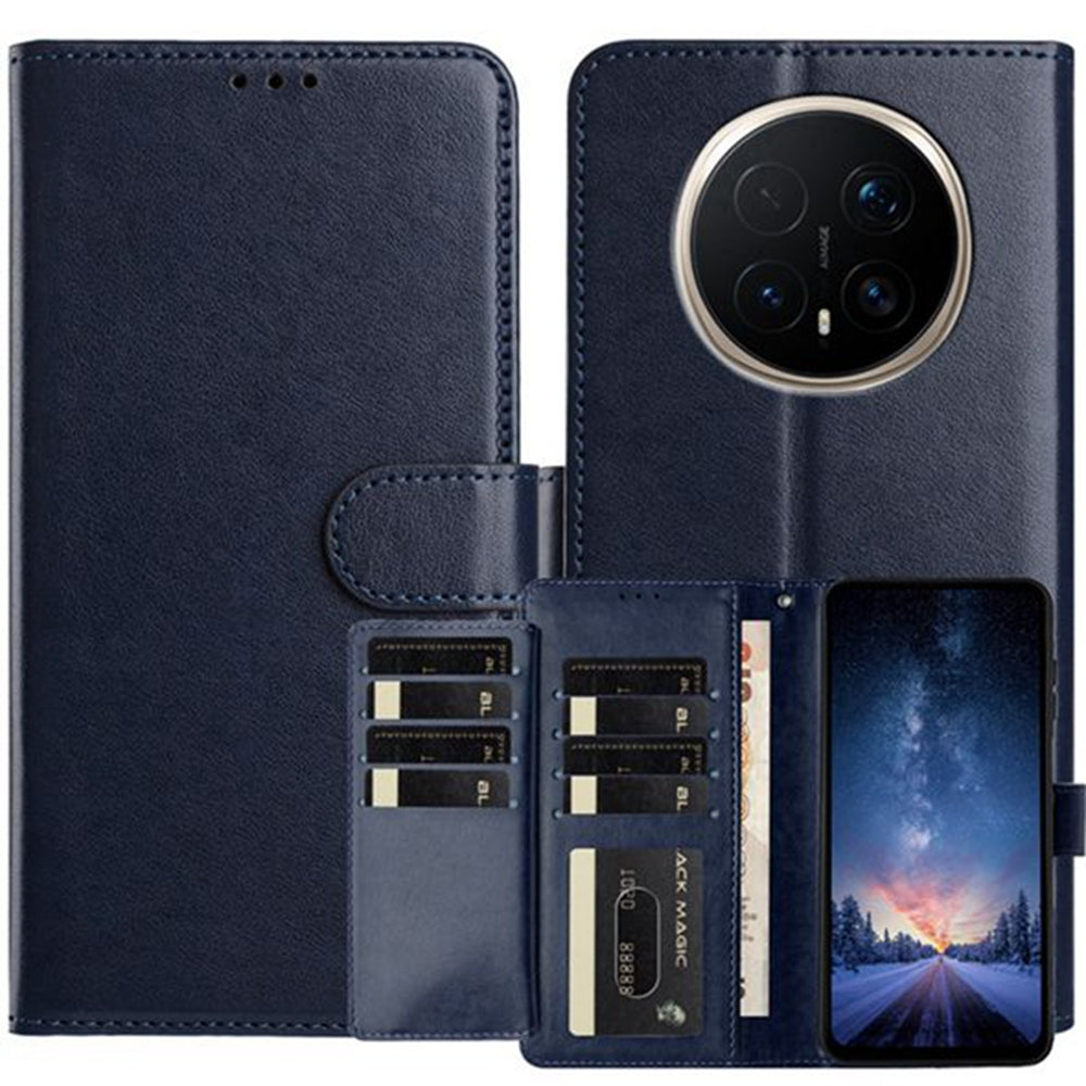 For Honor Magic8 5G Wallet Phone Case Stand PU Leather Folio Flip Cover with 8 Card Slot
