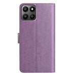 For Honor X7d 5G / Honor 400 Smart 5G Wallet Phone Case Stand PU Leather Folio Flip Cover with 8 Card Slot