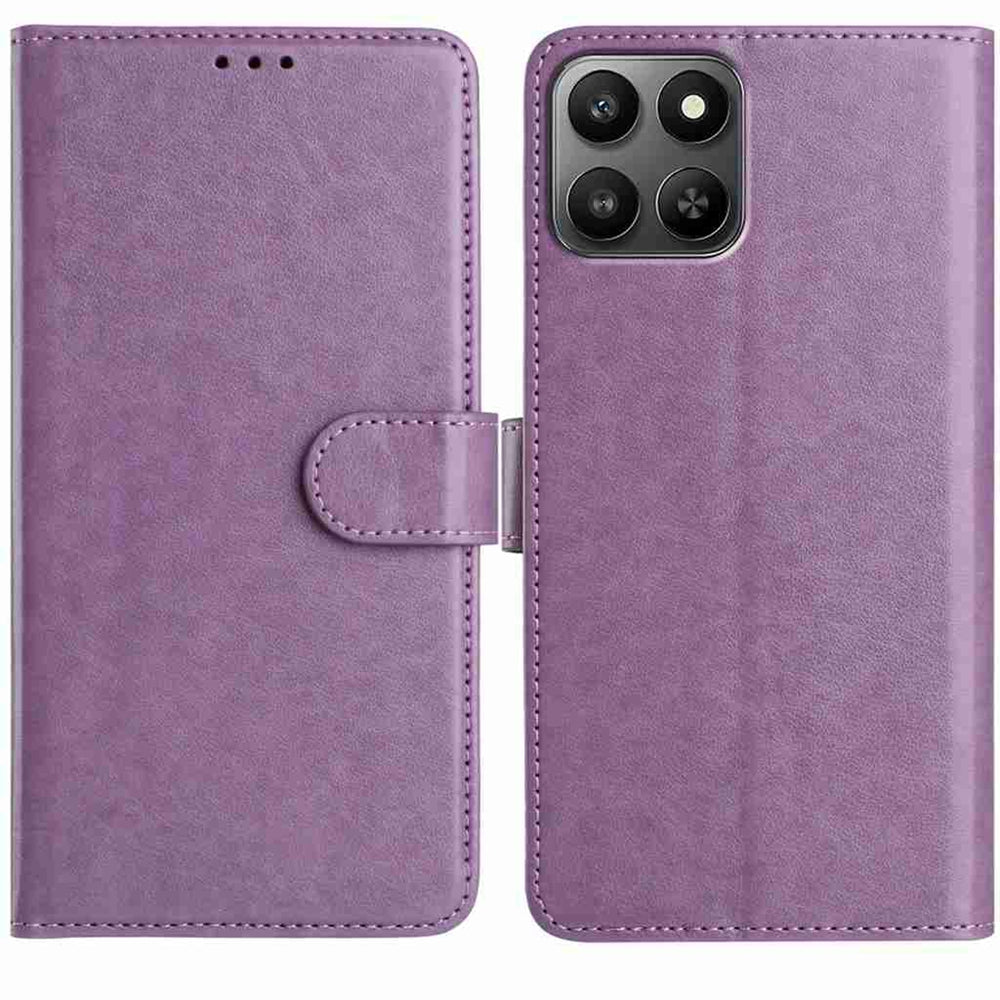 For Honor X7d 5G / Honor 400 Smart 5G Wallet Phone Case Stand PU Leather Folio Flip Cover with 8 Card Slot