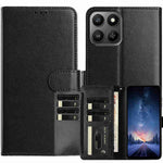 For Honor X7d 5G / Honor 400 Smart 5G Wallet Phone Case Stand PU Leather Folio Flip Cover with 8 Card Slot
