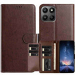 For Honor X7d 5G / Honor 400 Smart 5G Wallet Phone Case Stand PU Leather Folio Flip Cover with 8 Card Slot
