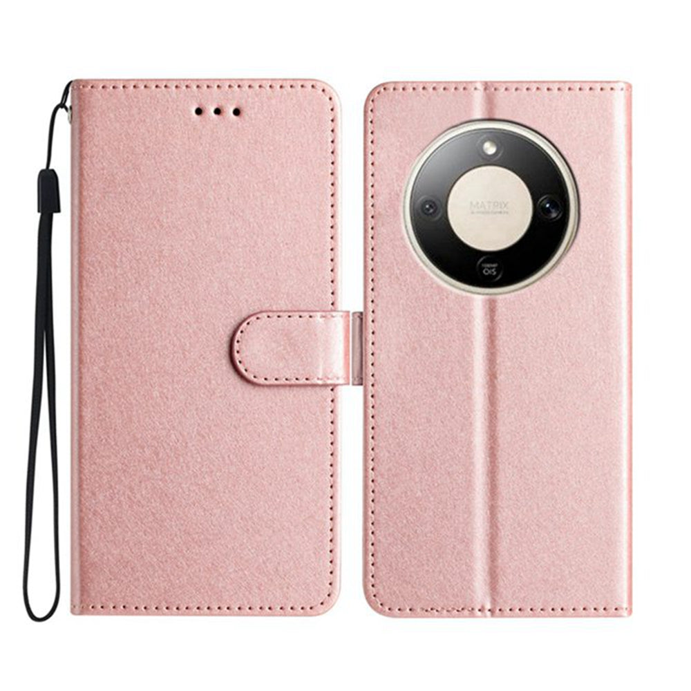 For Honor Magic8 Lite 5G / X9d 5G / X70 5G Wallet Case Leather Folio Phone Cover Magnetic Clasp