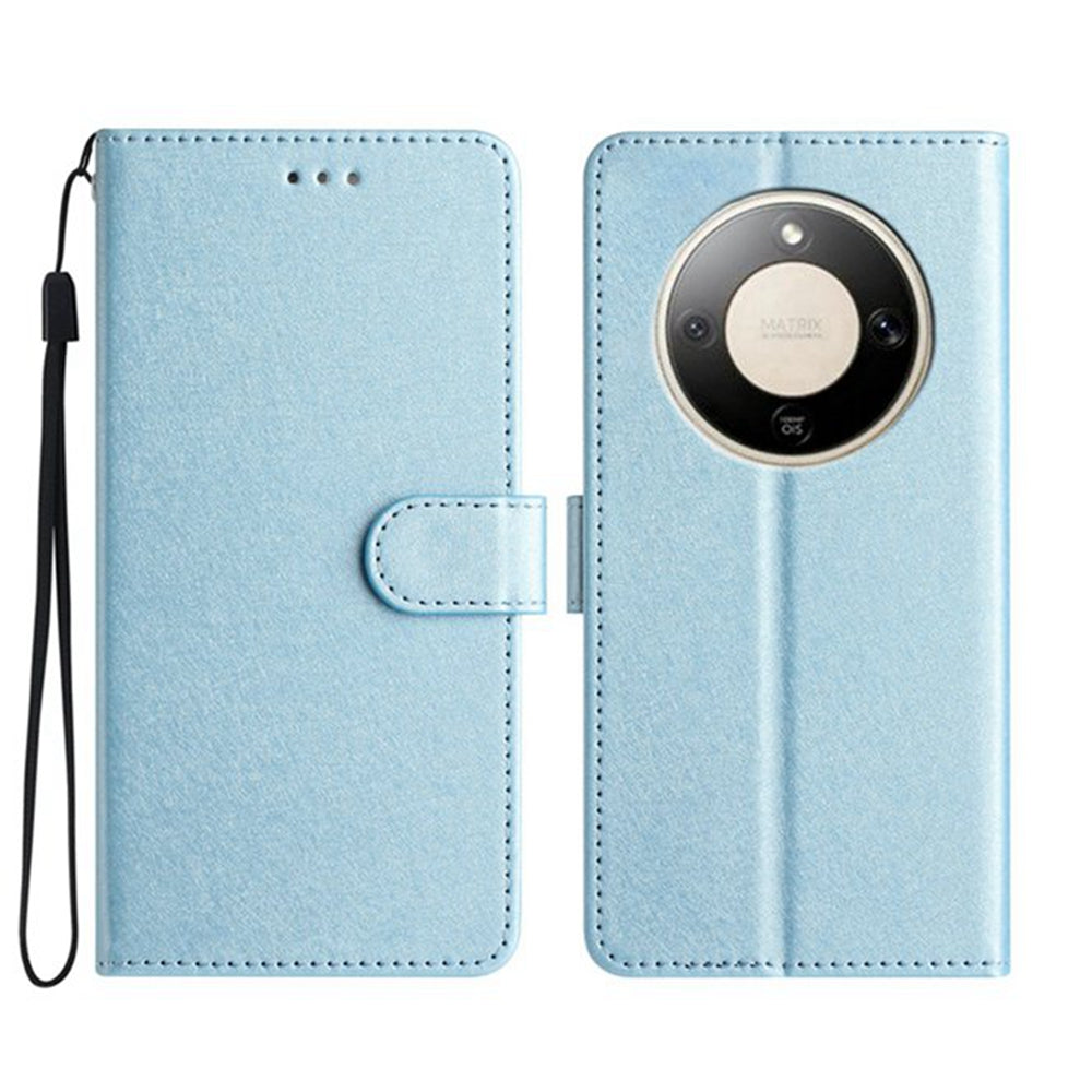 For Honor Magic8 Lite 5G / X9d 5G / X70 5G Wallet Case Leather Folio Phone Cover Magnetic Clasp