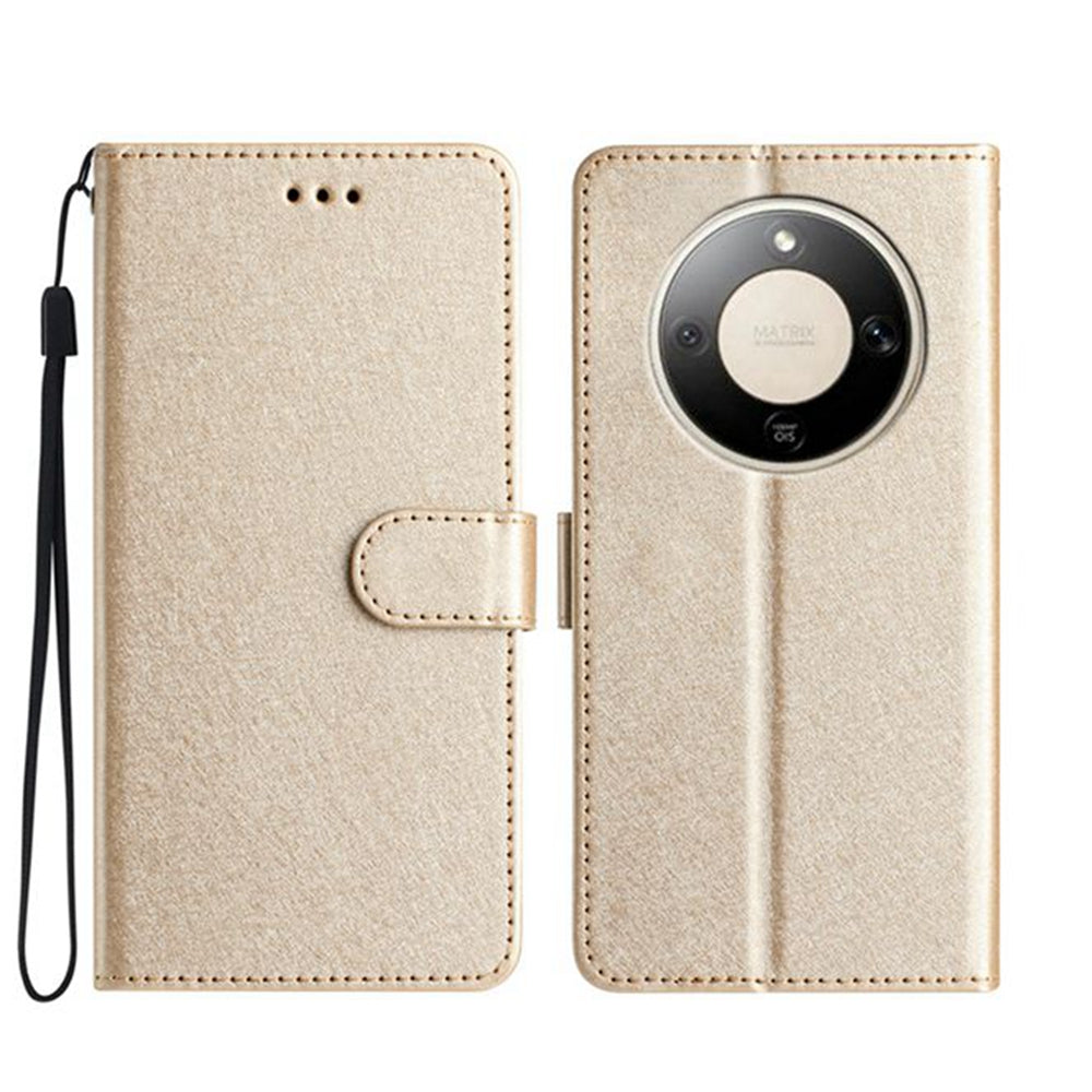 For Honor Magic8 Lite 5G / X9d 5G / X70 5G Wallet Case Leather Folio Phone Cover Magnetic Clasp