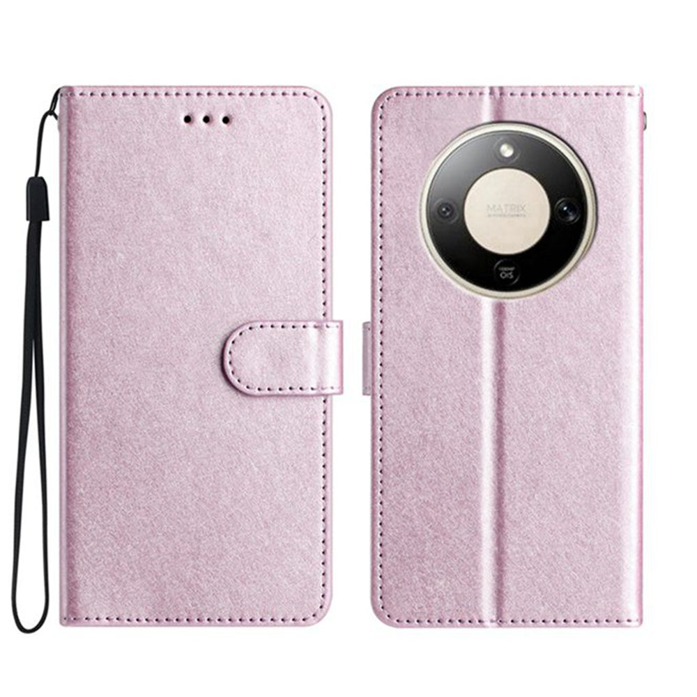 For Honor Magic8 Lite 5G / X9d 5G / X70 5G Wallet Case Leather Folio Phone Cover Magnetic Clasp
