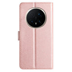 For Honor Magic8 Pro 5G Wallet Case Leather Folio Phone Cover Magnetic Clasp