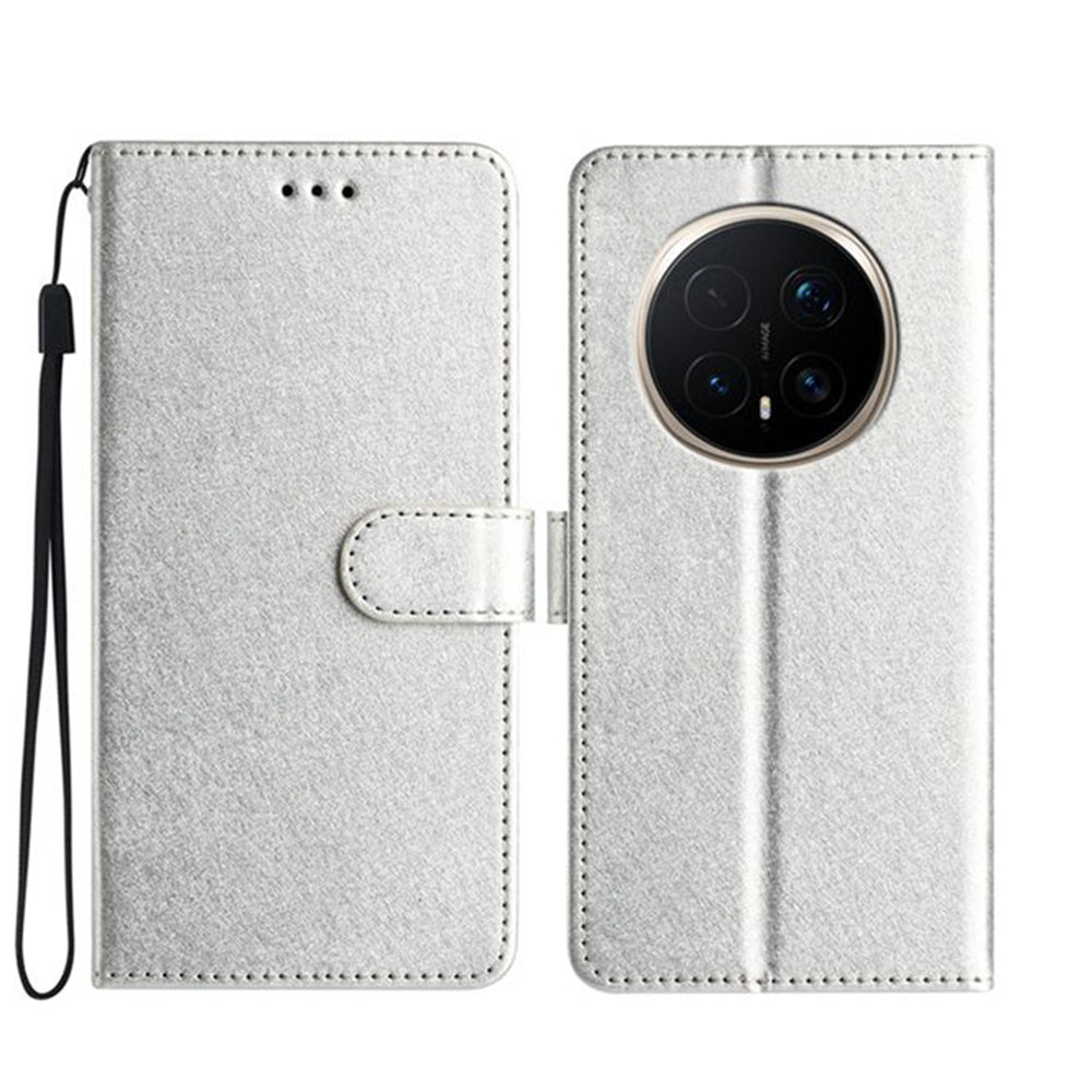 For Honor Magic8 Pro 5G Wallet Case Leather Folio Phone Cover Magnetic Clasp