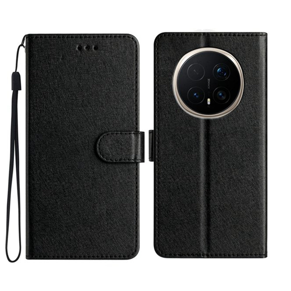 For Honor Magic8 Pro 5G Wallet Case Leather Folio Phone Cover Magnetic Clasp