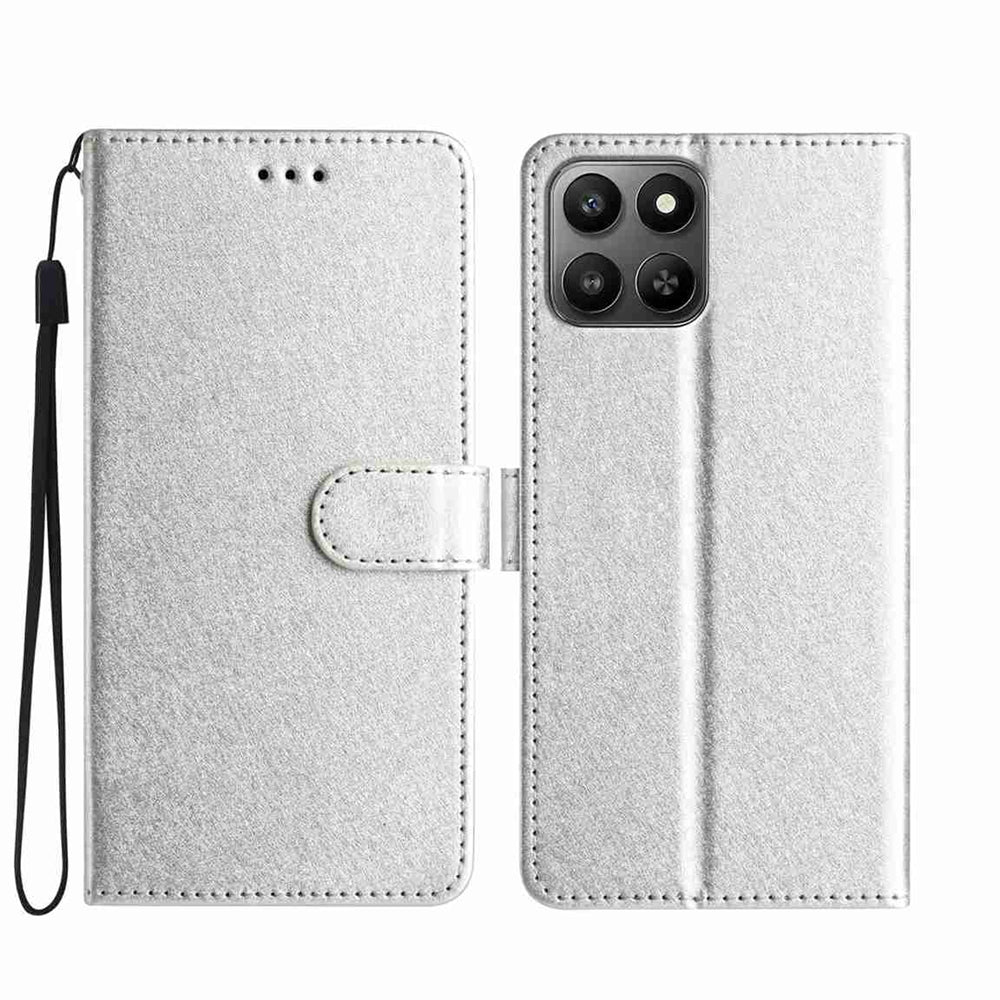 Til Honor X7d 5G / Honor 400 Smart 5G Wallet Etui Læder Folio Telefoncover Magnetisk Lås