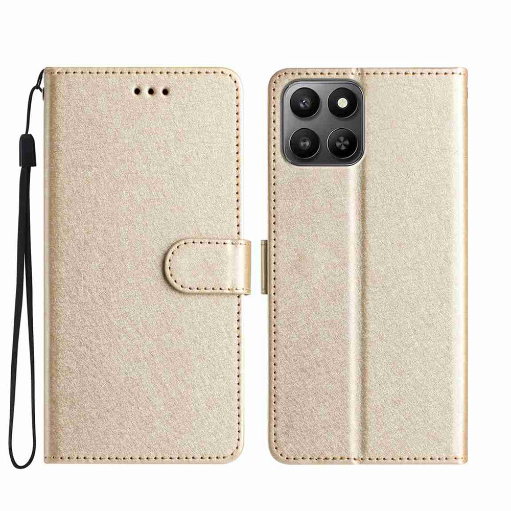 Til Honor X7d 5G / Honor 400 Smart 5G Wallet Etui Læder Folio Telefoncover Magnetisk Lås