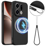 For Oppo Find X9 5G Magnetic Case Anti-Drop Liquid Silicone Phone Cover