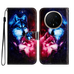 For Honor Magic8 Pro 5G Wallet Case  Printed Pattern PU Leather Stand Phone Cover with Strap