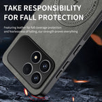 WANLONFENG Magnetiskt skal för Xiaomi Redmi K90 5G / Poco F8 Pro 5G, SD-serien, PC TPU-mobilskal med 2 st. skärmfilm