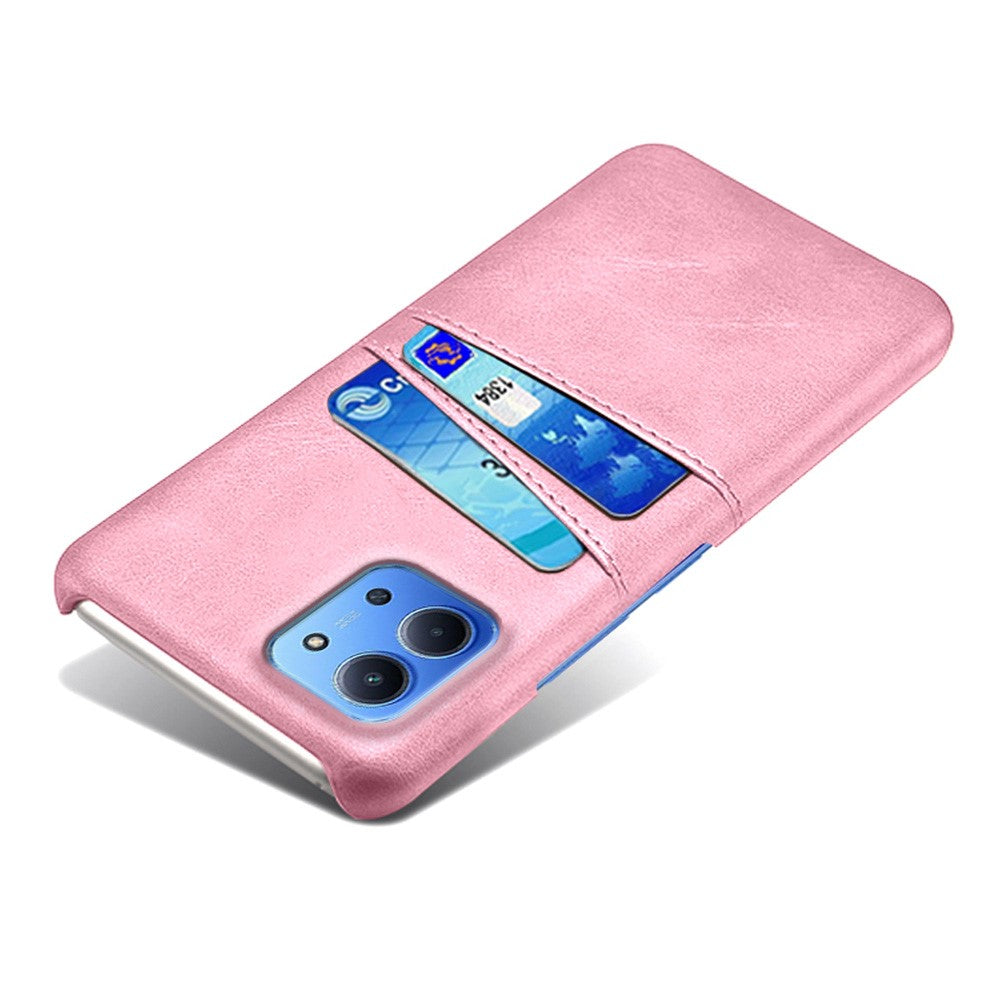 For Xiaomi Redmi 15C 4G (Global) (171mm) / Poco C85 4G (171mm) Case Dual Card Slots PU Leather + Hard PC Phone Cover