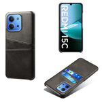 For Xiaomi Redmi 15C 4G (Global) (171mm) / Poco C85 4G (171mm) Case Dual Card Slots PU Leather + Hard PC Phone Cover