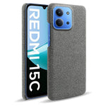 For Xiaomi Redmi 15C 4G (Global) (171mm)  /  Poco C85 4G (171mm) Case Cloth Texture Anti-Scratch Protective Phone PC Back Cover