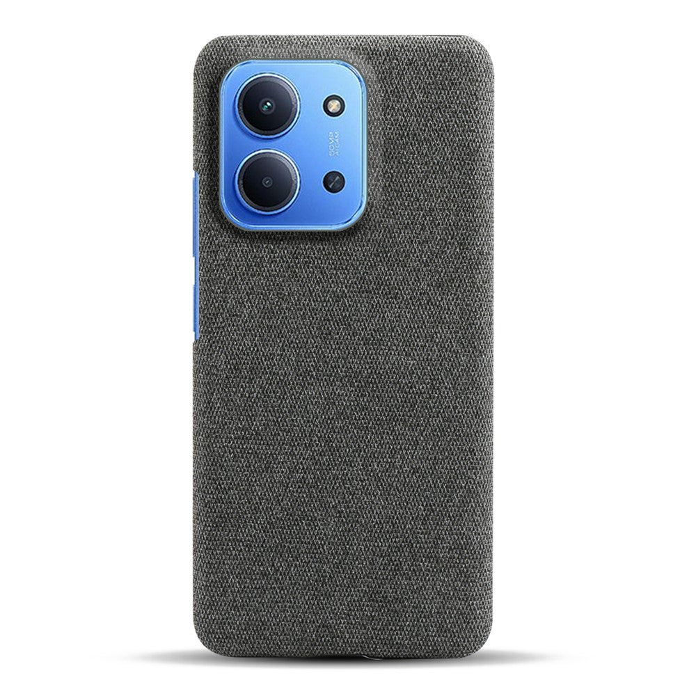 For Xiaomi Redmi 15C 4G (Global) (171mm)  /  Poco C85 4G (171mm) Case Cloth Texture Anti-Scratch Protective Phone PC Back Cover