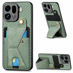For Oppo Find X9 Pro 5G K-Shaped Kickstand Case Leather Phone Back Cover