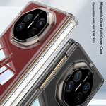 GKK For Huawei Mate XT Ultimate / XTs Ultimate Case Magnetic Hinge Design Clear TPU Phone Cover