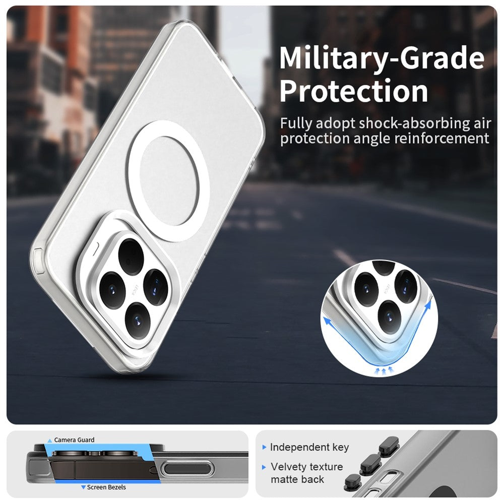 For Xiaomi 15T Pro Magnetic Case Anti Drop Hybrid Phone Back Cover