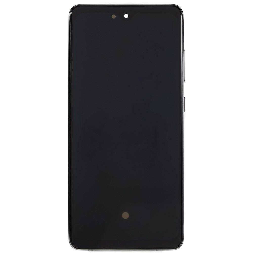 Til Samsung Galaxy A52 4G A525 / A52 5G A526 / A52s 5G A528 Grade C OLED-skærm og digitizer-enhed + ramme (uden logo)