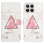 Phone Case For Xiaomi 17 3D Creative Pattern PU Leather Stand Cover