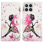 Phone Case For Xiaomi 17 3D Creative Pattern PU Leather Stand Cover