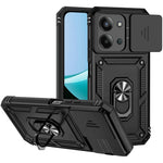 Telefoncover til Xiaomi Redmi 15C 5G (EU) (173 mm) / 4G (EU) (173 mm) / Poco C85 5G i PC + TPU med linsebeskyttelse og støttefod