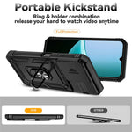 Phone Case For Xiaomi Redmi 15C 5G (EU) (173mm) / 4G (EU) (173mm) / Poco C85 5G PC + TPU Cover with Lens Protection Kickstand