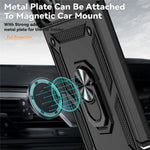 Phone Case For Xiaomi Redmi 15C 5G (EU) (173mm) / 4G (EU) (173mm) / Poco C85 5G PC + TPU Cover with Lens Protection Kickstand