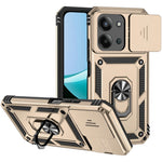 Telefoncover til Xiaomi Redmi 15C 5G (EU) (173 mm) / 4G (EU) (173 mm) / Poco C85 5G i PC + TPU med linsebeskyttelse og støttefod
