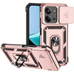 Telefoncover til Xiaomi Redmi 15C 5G (EU) (173 mm) / 4G (EU) (173 mm) / Poco C85 5G i PC + TPU med linsebeskyttelse og støttefod