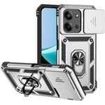 Telefoncover til Xiaomi Redmi 15C 5G (EU) (173 mm) / 4G (EU) (173 mm) / Poco C85 5G i PC + TPU med linsebeskyttelse og støttefod