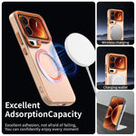 For Xiaomi 17 Pro Magnetic Case Anti Drop Hybrid Phone Back Cover