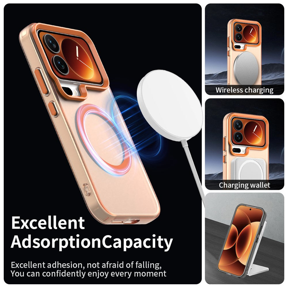For Xiaomi 17 Pro Magnetic Case Anti Drop Hybrid Phone Back Cover