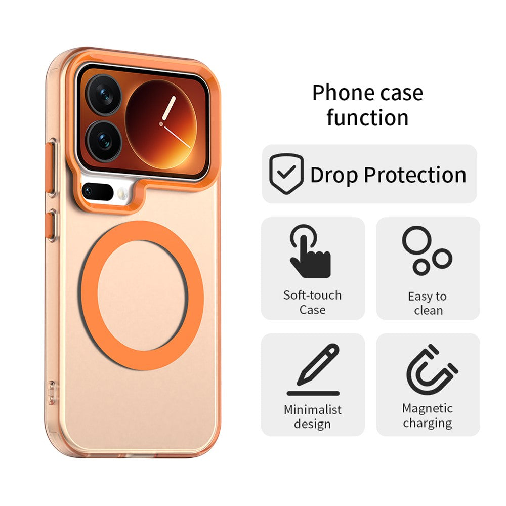 For Xiaomi 17 Pro Magnetic Case Anti Drop Hybrid Phone Back Cover