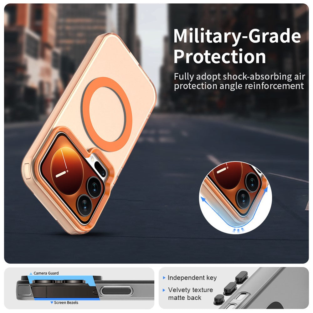 For Xiaomi 17 Pro Magnetic Case Anti Drop Hybrid Phone Back Cover