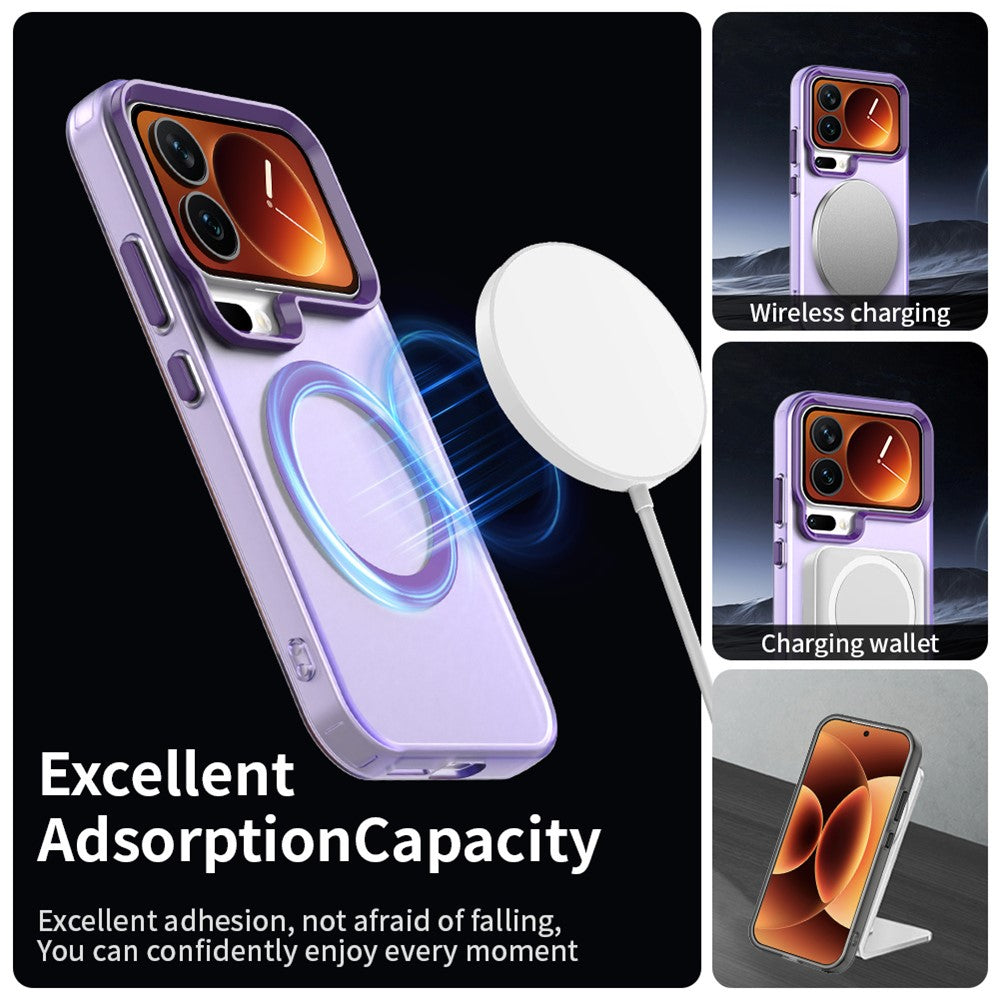 For Xiaomi 17 Pro Max Magnetic Case Anti Drop Hybrid Phone Back Cover