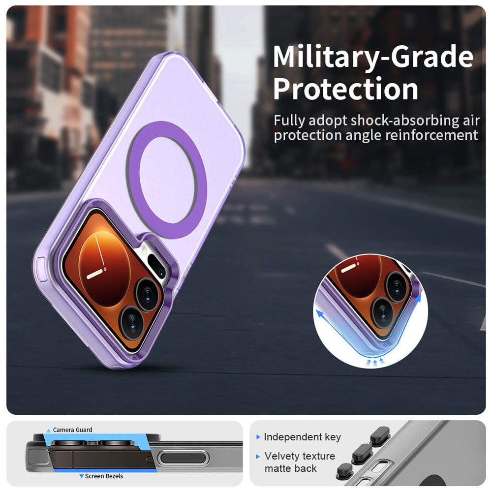 For Xiaomi 17 Pro Max Magnetic Case Anti Drop Hybrid Phone Back Cover