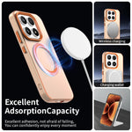 Xiaomi 17-fodral Magnetiskt fodral Anti-fall Hybridmobil Baksida