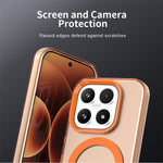 Xiaomi 17-fodral Magnetiskt fodral Anti-fall Hybridmobil Baksida