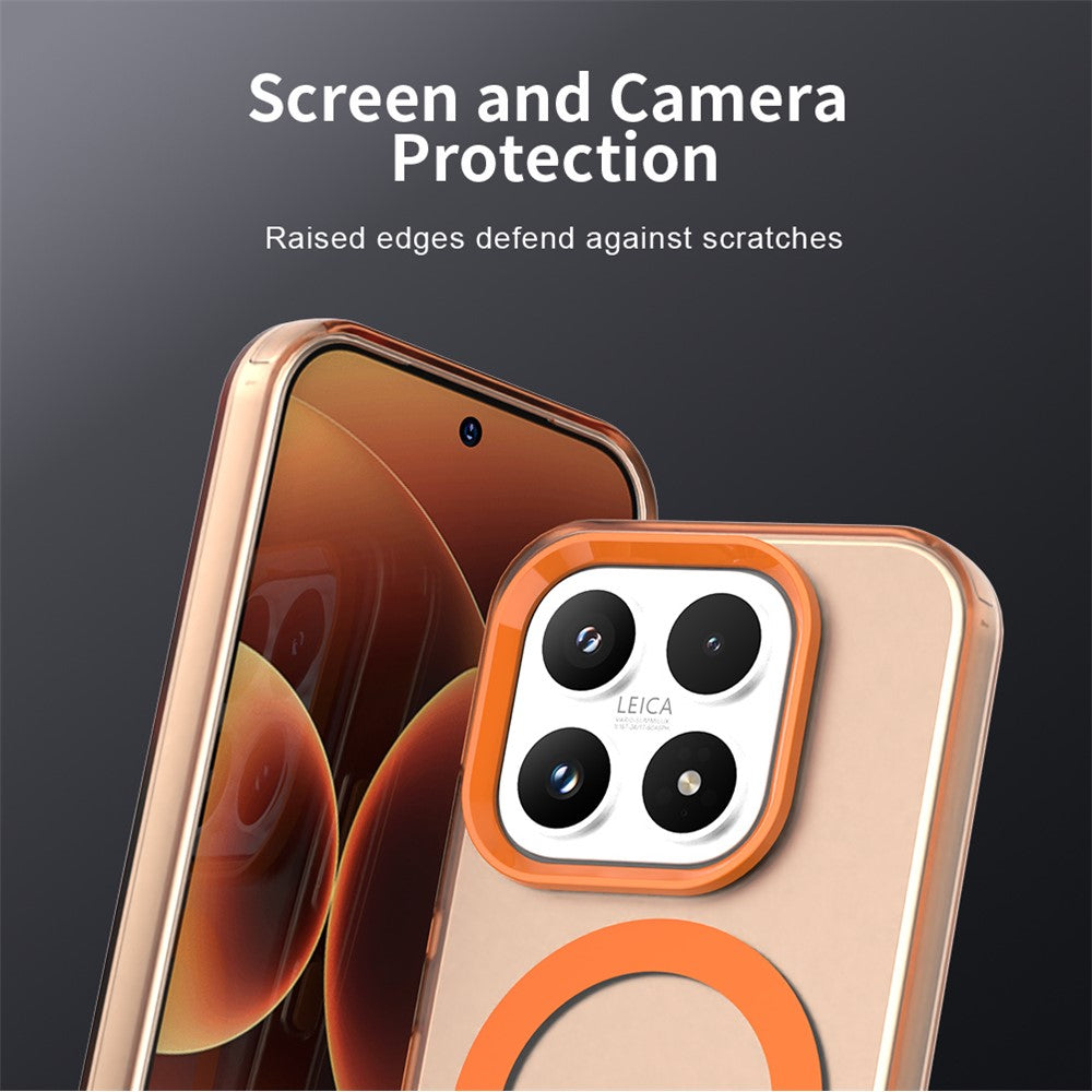 Xiaomi 17-fodral Magnetiskt fodral Anti-fall Hybridmobil Baksida
