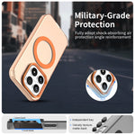 Xiaomi 17-fodral Magnetiskt fodral Anti-fall Hybridmobil Baksida