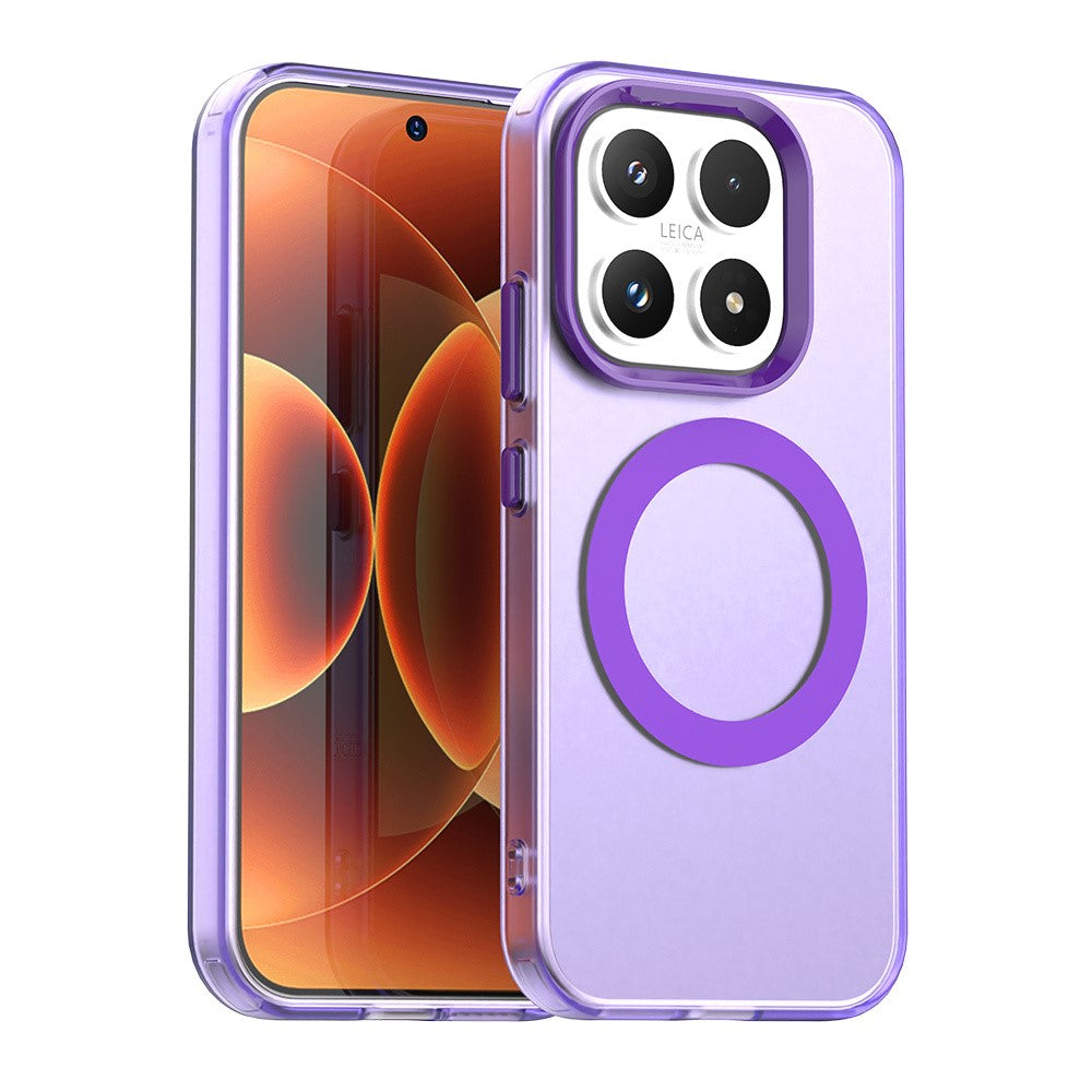 Xiaomi 17-fodral Magnetiskt fodral Anti-fall Hybridmobil Baksida